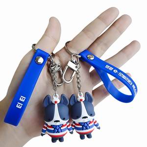 Full 3D Custom PVC Rubber Action Figure Keychain Novelty Gifts